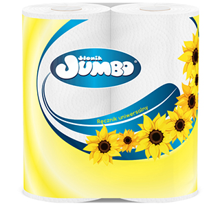 Ręcznik papierowy Słonik Jumbo Economy 2 rolki
